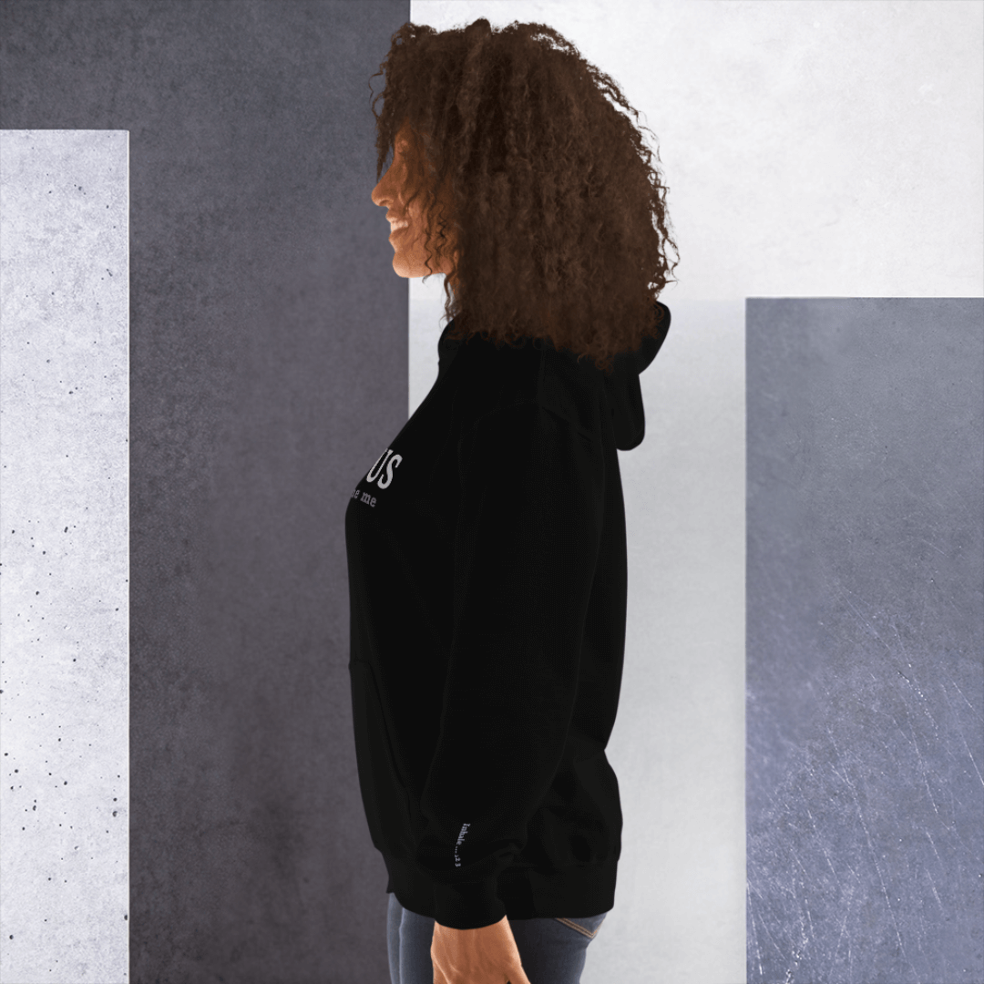 ANXIOUS doesn't define me - Unisex Hoodie (with Wrist Embroidery)