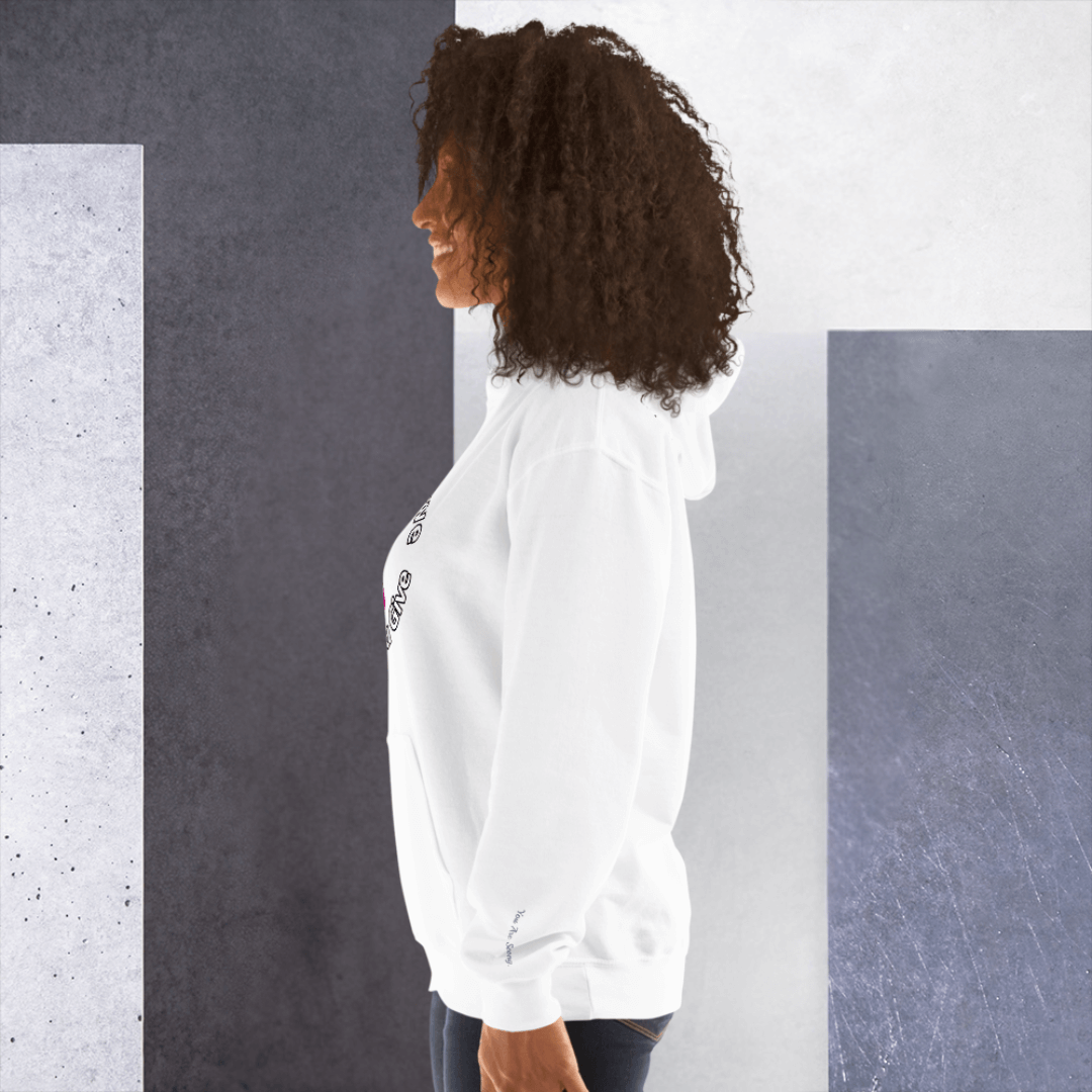 You Deserve The Love You Give v2 - Unisex Hoodie (with Wrist Embroidery)