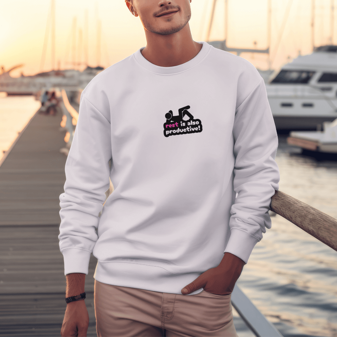 Rest Is Also Productive - Unisex Sweatshirt