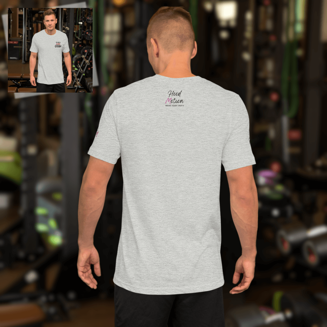 You Are a Limited Edition - Unisex T-Shirt (with Left Chest and Sleeve Embroidery)