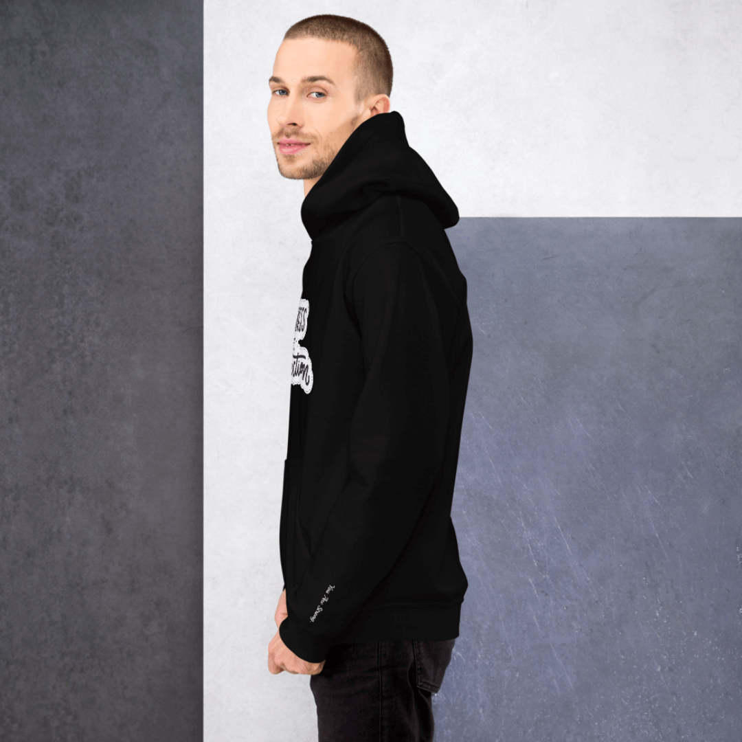 Progress NOT Perfection - Unisex Hoodie (with Wrist Embroidery)