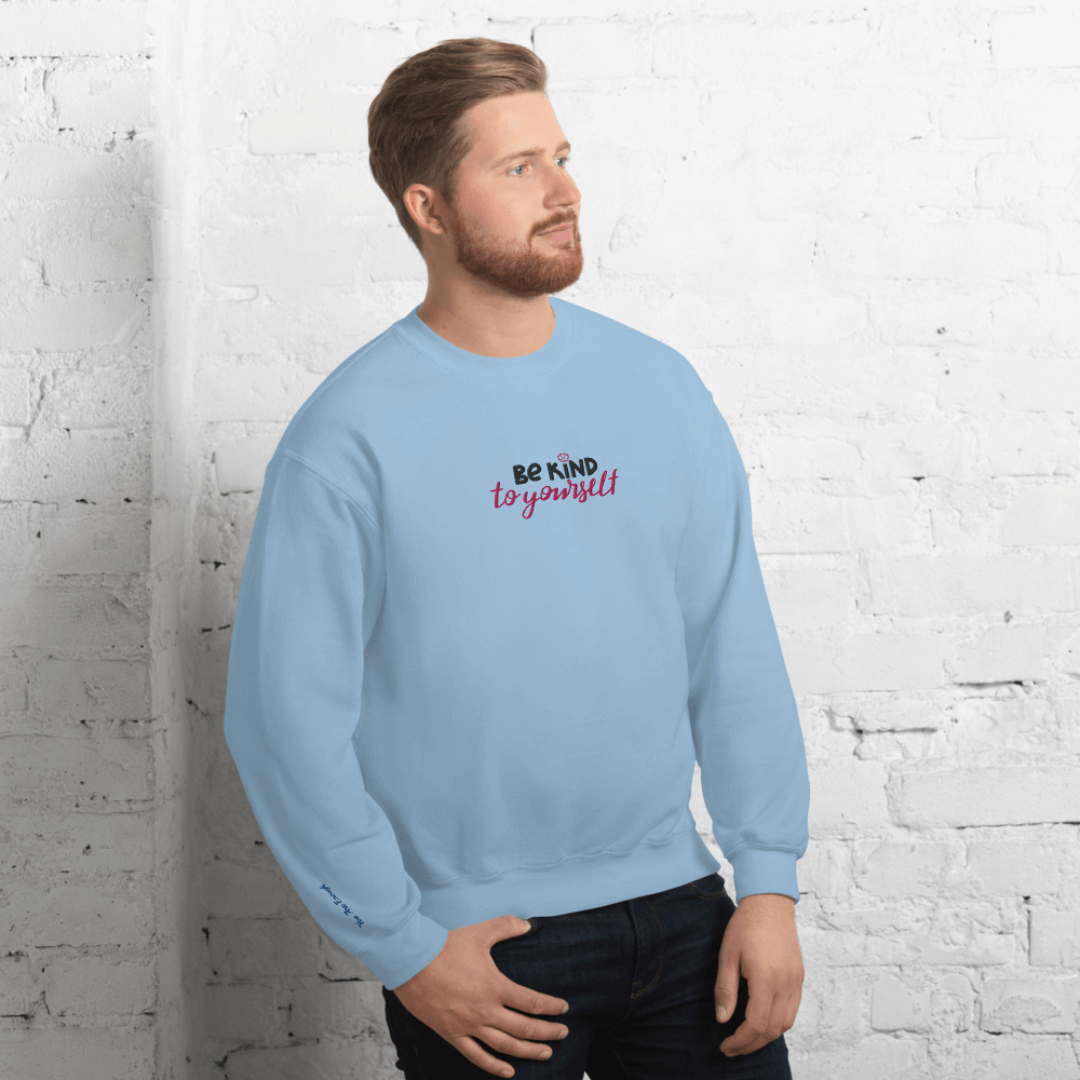 One Step At a Time - Unisex Sweatshirt (with Wrist Embroidery)