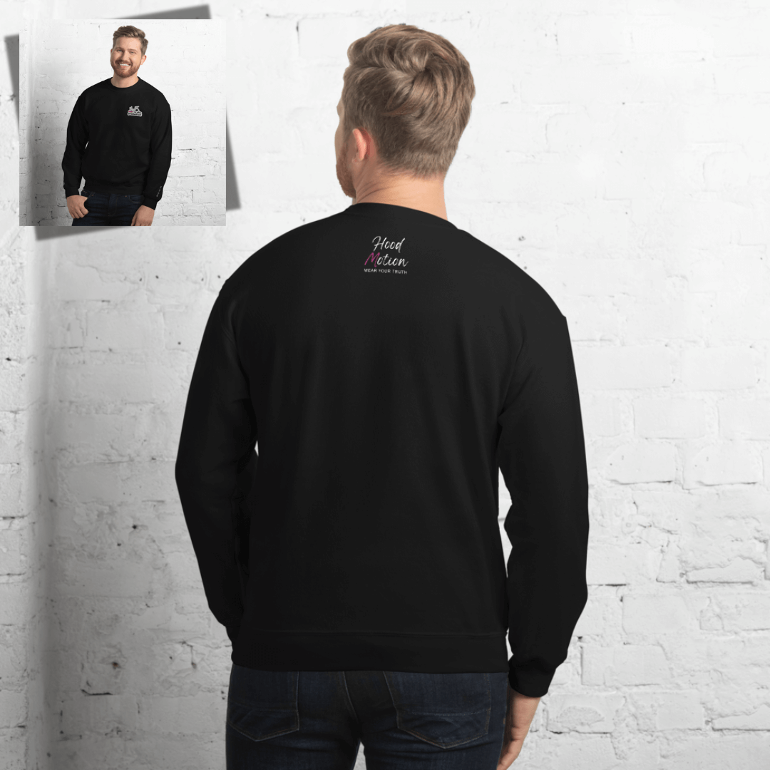 Rest Is Also Productive - Unisex Sweatshirt (with Left Chest and Wrist Embroidery)