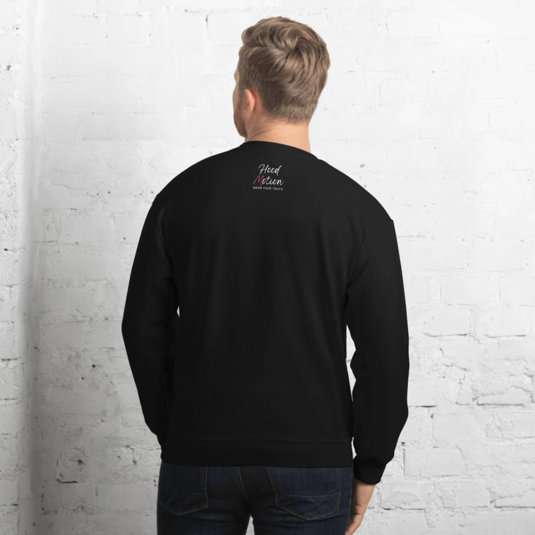 One Step At a Time - Unisex Sweatshirt (with Wrist Embroidery)