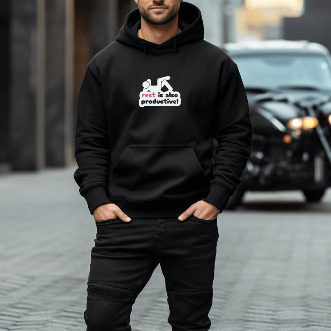 Rest Is Also Productive - Unisex Hoodie