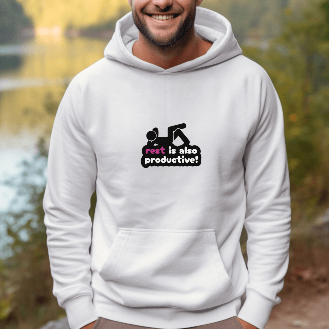 Rest Is Also Productive - Unisex Hoodie